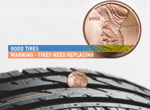 Good tires warning tires need replacing penny
