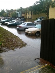 Florida Apartment Complex Flooded