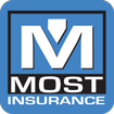 Most Insurance logo blue small