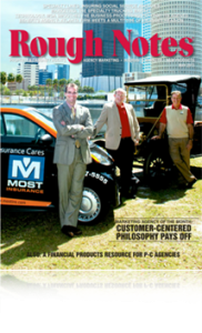 Rough Notes Most Insurance cover Customer Centered Philosophy